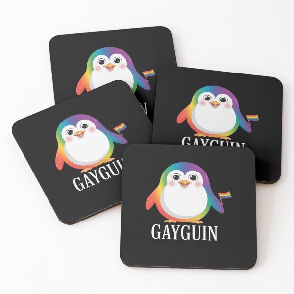 Item preview, Gay Penguin Rainbow Pride Flag LGBTQ Cool LGBT Ally designed and sold by marcusry.
