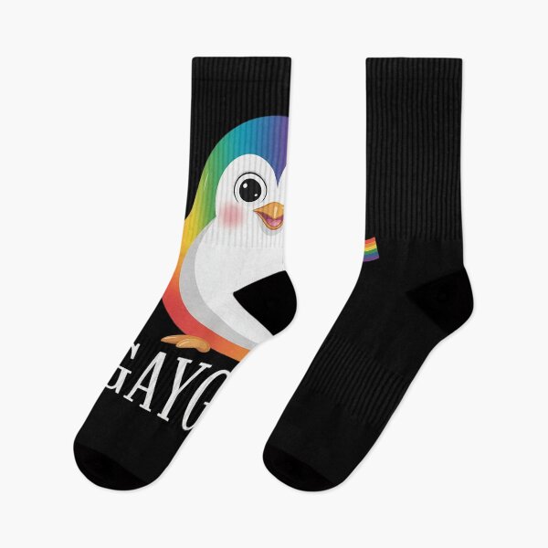 Item preview, Gay Penguin Rainbow Pride Flag LGBTQ Cool LGBT Ally designed and sold by marcusry.