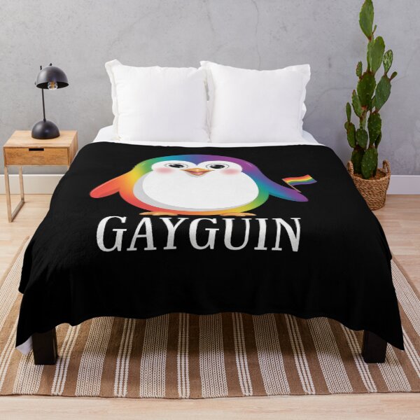 Item preview, Gay Penguin Rainbow Pride Flag LGBTQ Cool LGBT Ally designed and sold by marcusry.