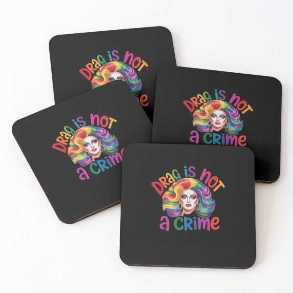 Item preview, Drag Is Not A Crime Fabulous Drag Queen LGBTQ Equality Pride designed and sold by khorbiasieno.