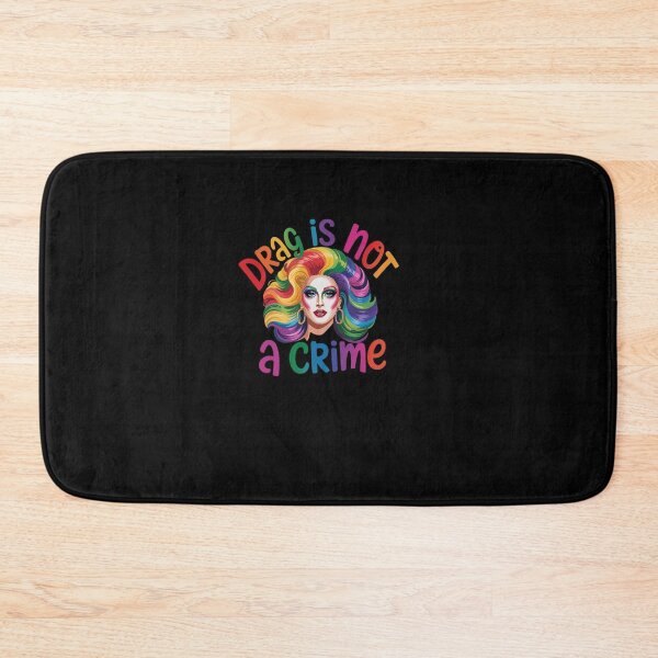 Item preview, Drag Is Not A Crime Fabulous Drag Queen LGBTQ Equality Pride designed and sold by khorbiasieno.