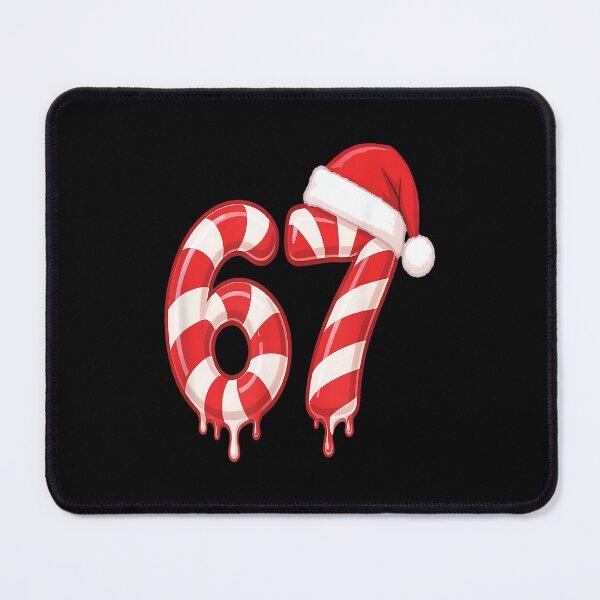 Item preview, Melting Candy Cane 67 Christmas Design, Santa Hat Holiday designed and sold by ShanikaTutson.