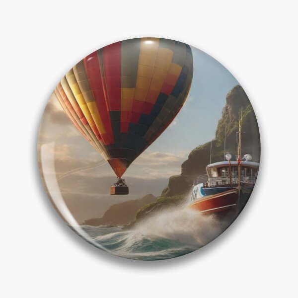 Item preview, Balloon Over the Breakers designed and sold by afrancisCL.