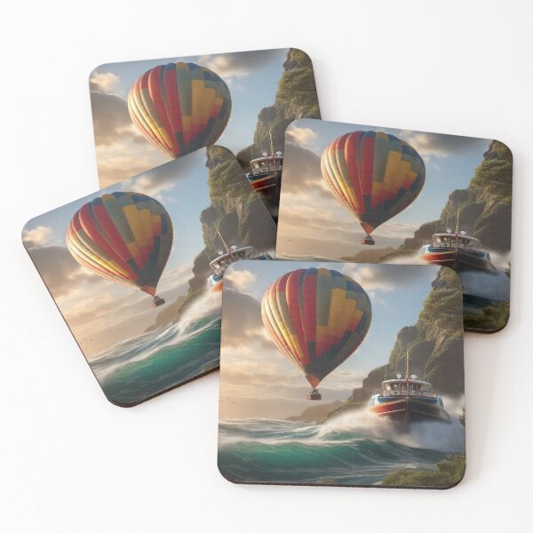 Item preview, Balloon Over the Breakers designed and sold by afrancisCL.