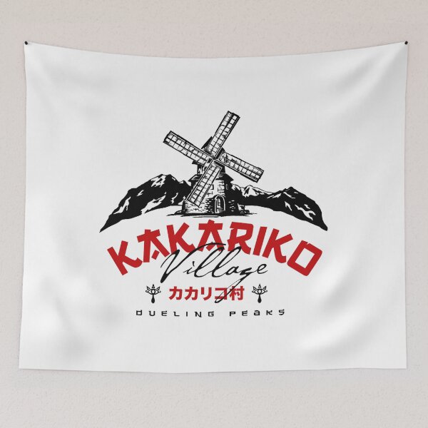Item preview, The Legend Of Zelda - Kakariko Village designed and sold by Jozefelendez.