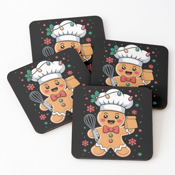 Item preview, Gingerbread Man Chef Bake Cookies Funny Baker Christmas designed and sold by KarimSoCute.