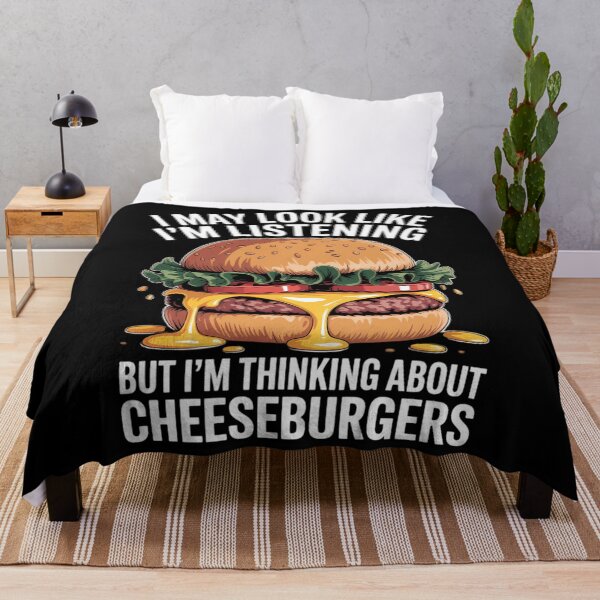 Item preview, Cheeseburger I May Look Like, I'm Listening For Burger Lovers designed and sold by TrinaEspinoza.
