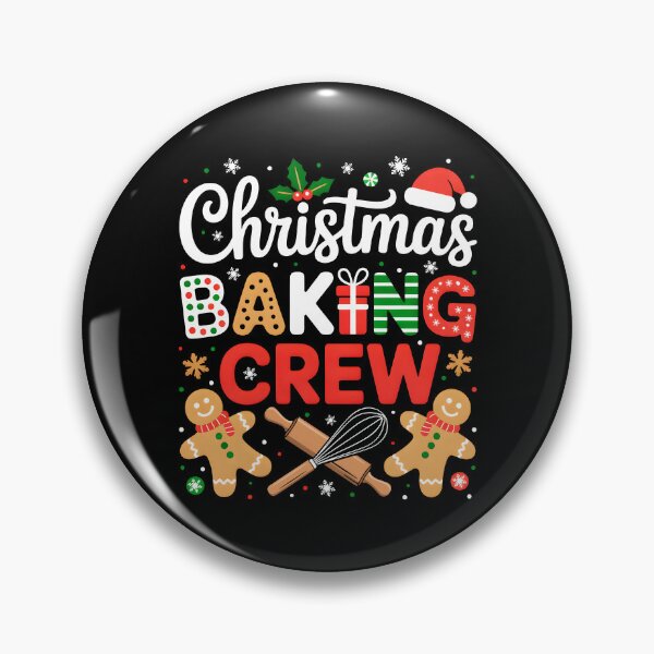 Item preview, Funny Christmas Baking Crew Christmas Cookie designed and sold by KarimSoCute.