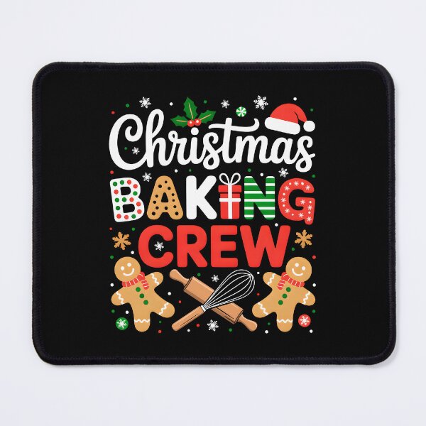 Item preview, Funny Christmas Baking Crew Christmas Cookie designed and sold by KarimSoCute.