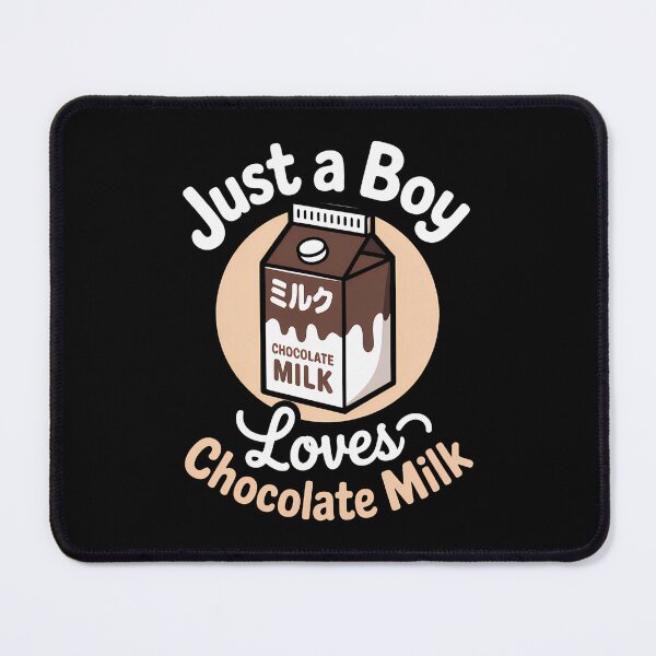 Item preview, Just a Boy Who Loves Choccy Milk I Love Chocolate Milk designed and sold by Moon-Ape.