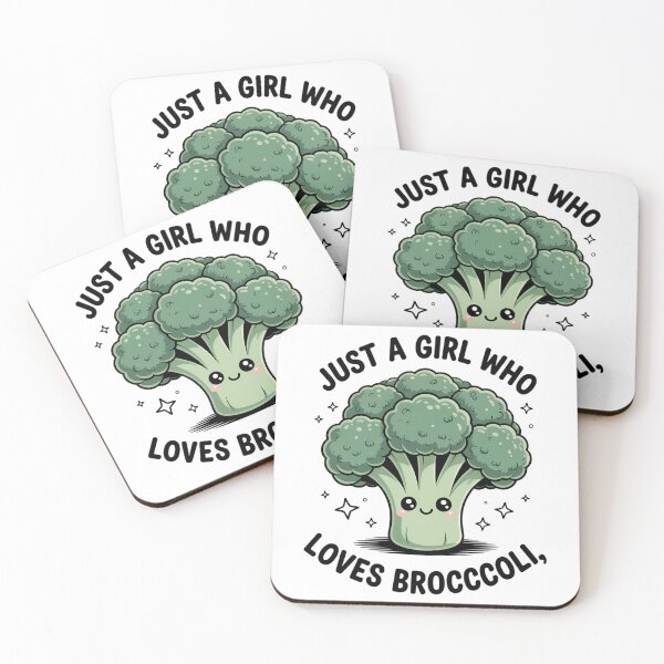 Item preview, Just A Girl Who Loves Broccoli Broccoli Lovers designed and sold by Moon-Ape.