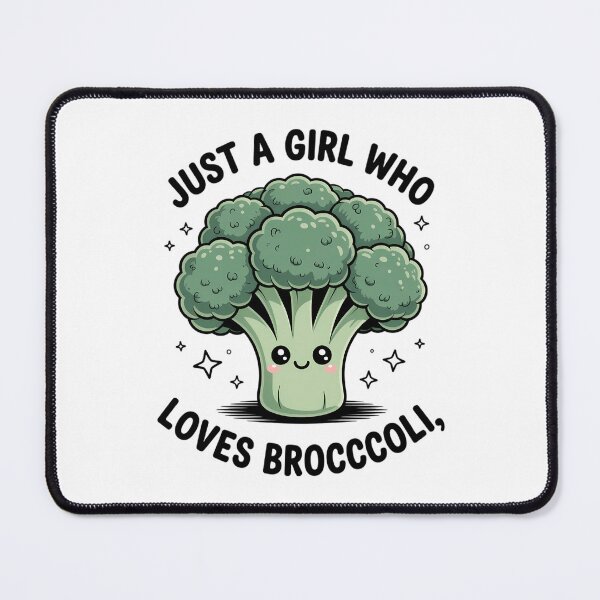 Item preview, Just A Girl Who Loves Broccoli Broccoli Lovers designed and sold by Moon-Ape.