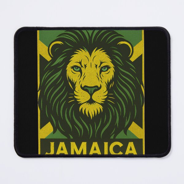 Item preview, Jamaica Brave Lion Flag designed and sold by Mikhail Lovelace.