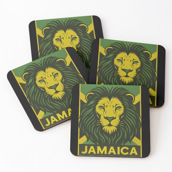 Item preview, Jamaica Brave Lion Flag designed and sold by Mikhail Lovelace.