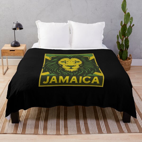 Item preview, Jamaica Brave Lion Flag designed and sold by Mikhail Lovelace.