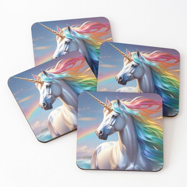 Item preview, Silver Dawn of the Rainbow Unicorn designed and sold by afrancisCL.