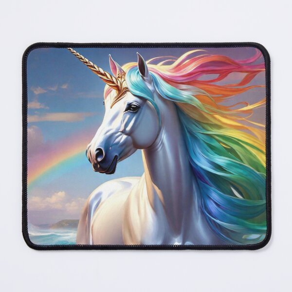 Item preview, Silver Dawn of the Rainbow Unicorn designed and sold by afrancisCL.