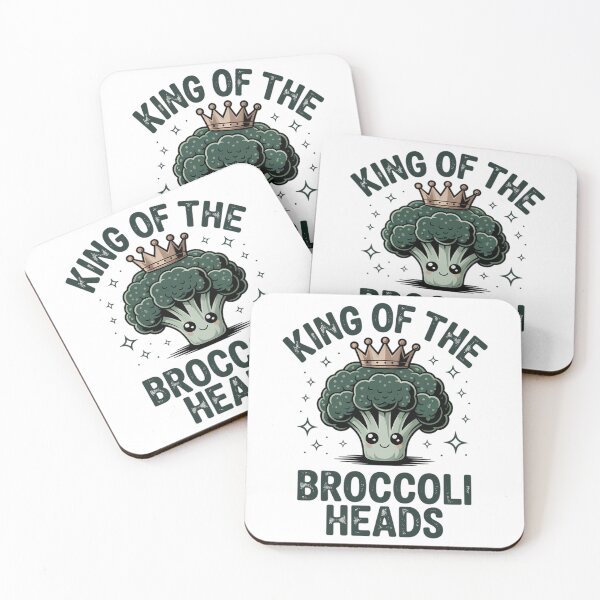 Item preview, King Of The Broccoli Heads designed and sold by Moon-Ape.