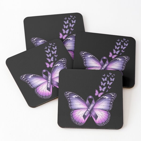 Item preview, Epilepsy Awareness Epilepsy Purple Butterflies designed and sold by TrinaEspinoza.