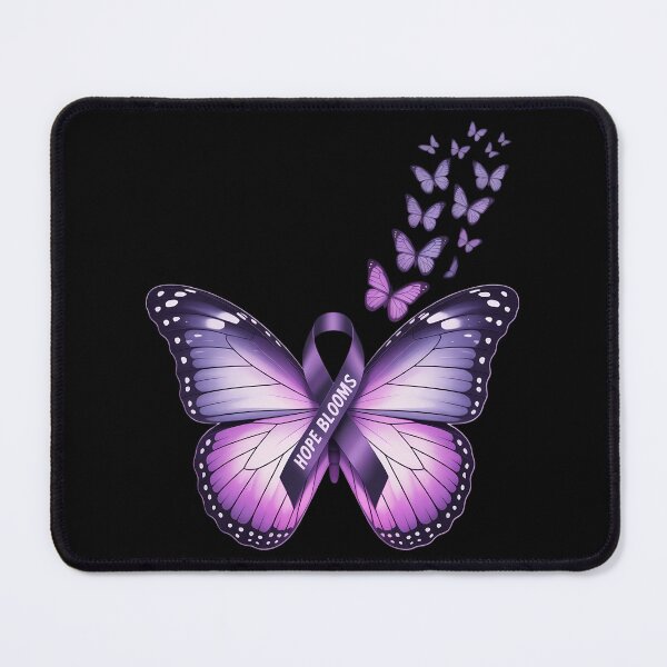 Item preview, Epilepsy Awareness Epilepsy Purple Butterflies designed and sold by TrinaEspinoza.