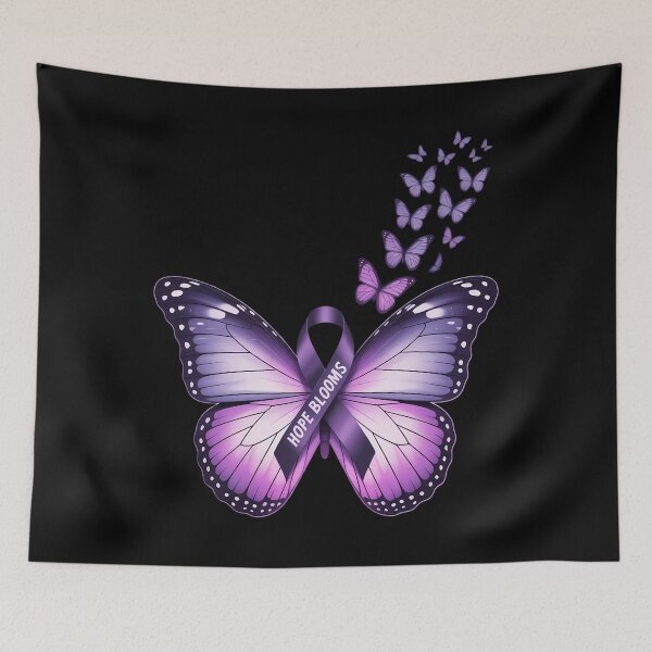 Item preview, Epilepsy Awareness Epilepsy Purple Butterflies designed and sold by TrinaEspinoza.