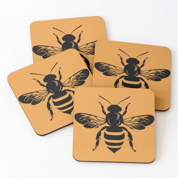 Item preview, Adhesivo de abeja – Diseño de abeja transparente y adorable – Ideal para álbumes de recortes y decoración de ventanas designed and sold by TT Design & Creative Studio.