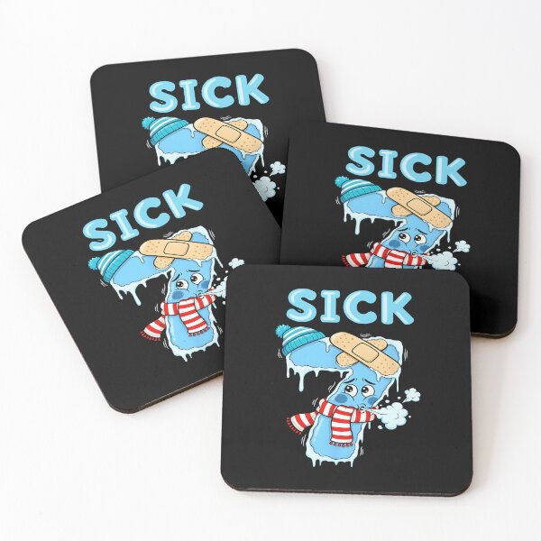 Item preview, Sick Seven Number 7 Funny Christmas Winter Ice Snow Sick 7 designed and sold by ShanikaTutson.