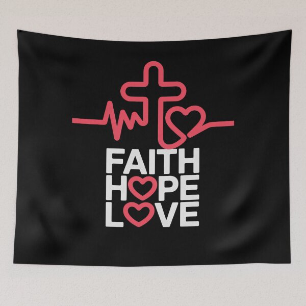 Item preview, Faith Hope Love AIDS Awareness WORLD AIDS DAY Red designed and sold by TrinaEspinoza.