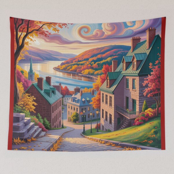 Item preview, А mesmerizing Quebec landscape. designed and sold by Lilashakti ⭐️ ⭐️ ⭐️ ⭐️ ⭐️.