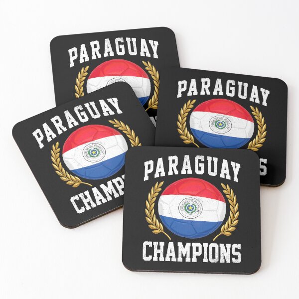 Item preview, SOCCER BALL FLAG CHAMPIONS - PARAGUAY - Fans and Teams for Men and Women T-shirt designed and sold by wallsandpatts.