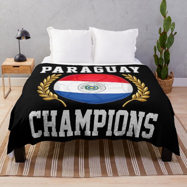 Item preview, SOCCER BALL FLAG CHAMPIONS - PARAGUAY - Fans and Teams for Men and Women T-shirt designed and sold by wallsandpatts.