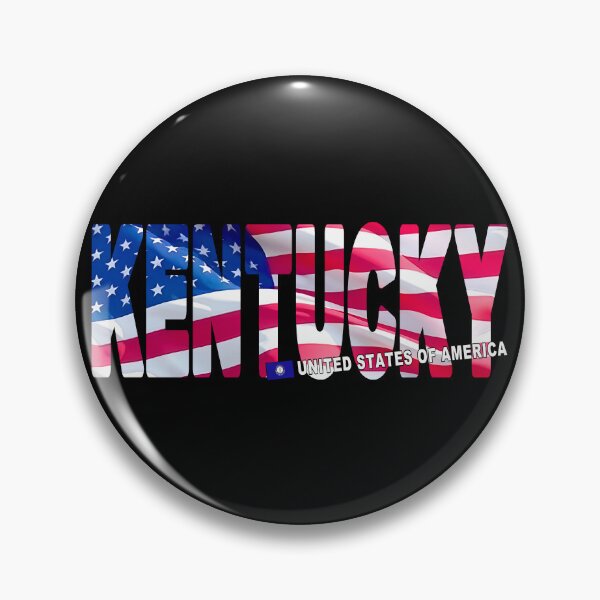 Item preview, KENTUCKY United States of America - Sticker Tee Shirt designed and sold by Adam Gormley.