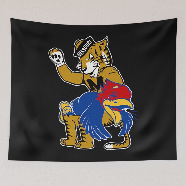 Item preview, Vintage M-U Tiger Vs. K-U Jayhawk Spanking designed and sold by JenniferRudol.