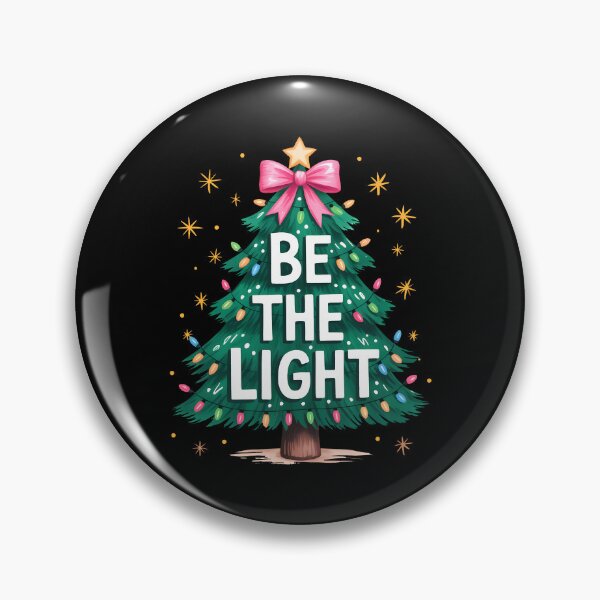 Item preview, Christian Be The Light Christmas Tree Bible Verse designed and sold by KarimSoCute.