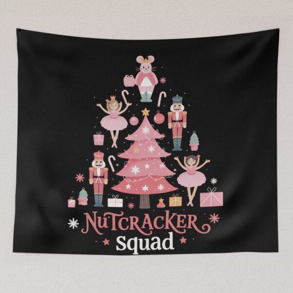 Item preview, Squad Retro Christmas Fmaily Nutcracker Classic Holiday Vintage designed and sold by StacyBattleArt.