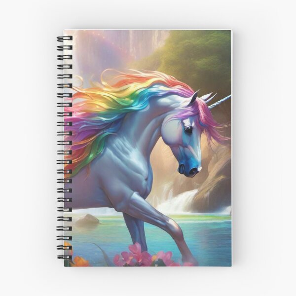 Item preview, Cascade of the Rainbow Unicorn designed and sold by afrancisCL.