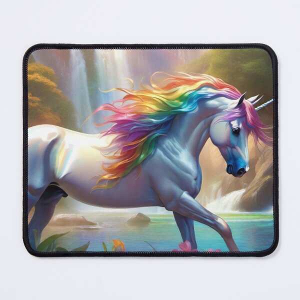 Item preview, Cascade of the Rainbow Unicorn designed and sold by afrancisCL.