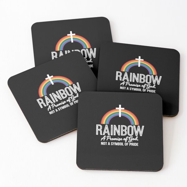 Item preview, Rainbow A Promise Of God Not A Symbol Of Pride designed and sold by VasilisLamArt.
