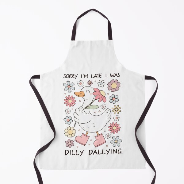 Item preview, Sorry I Dilly Dallying I'm Classic Vintage Saying Was Retro Late Funny designed and sold by PEDDAKAPRADEEP.