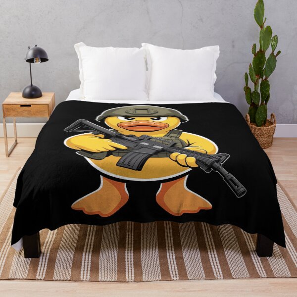 Item preview, Duck Tactical Rubber Duck Military Yellow Duck designed and sold by TyraYoung.