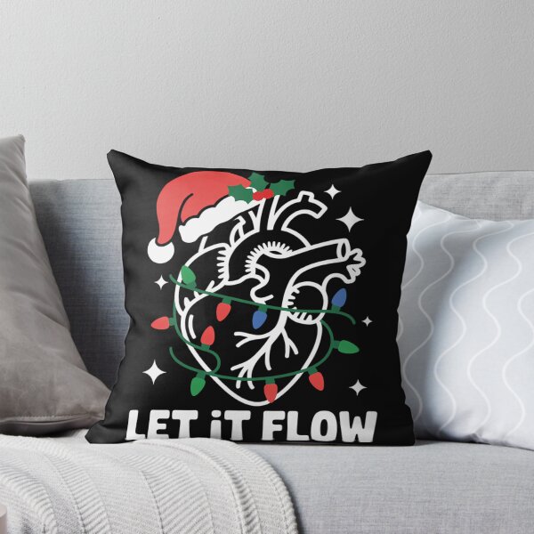 Item preview, Funny Let It Flow Anatomy Heart Cardiac Nurse Santa Hat Xmas designed and sold by TyraYoung.