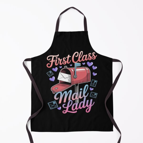 Item preview, First Class Mail Lady Female Post Office Postal Worker designed and sold by tabdejinti.