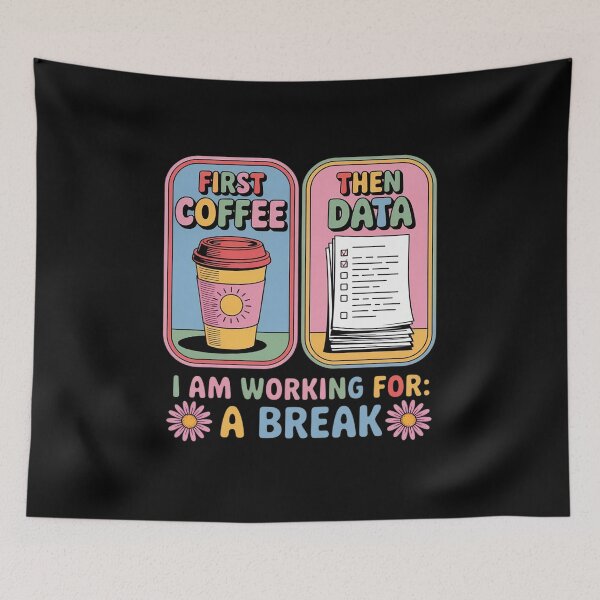 Item preview, First Coffee Then Data I Am Earning Break Special Education designed and sold by tabdejinti.