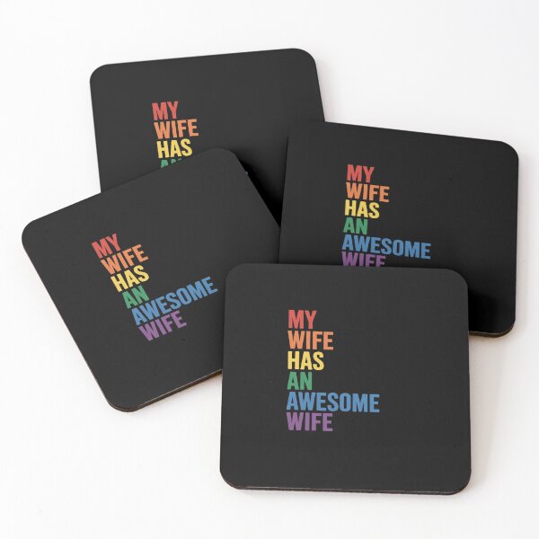 Item preview, My Wife Has An Awesome Wife Funny Lesbian Wedding designed and sold by khorbiasieno.