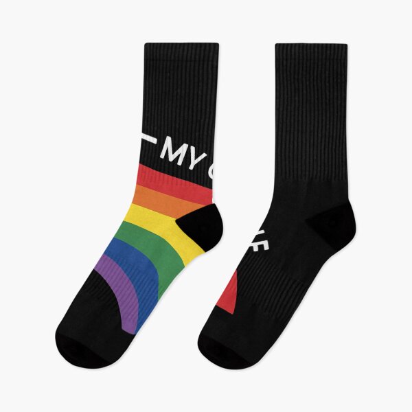 Item preview, My Other Half Gay Couple Rainbow Pride Cool LGBT Ally designed and sold by VasilisLamArt.