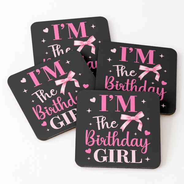 Item preview, I'm The Birthday Girl Pink Bows Y2K Aesthetic designed and sold by KarimSoCute.