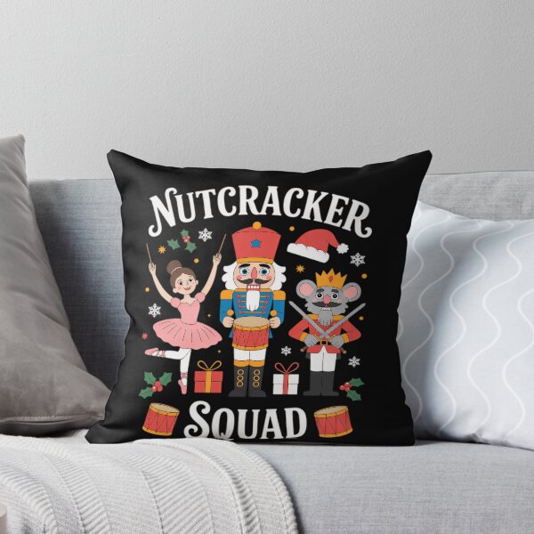 Item preview, Classic Holiday Christmas Vintage Nutcracker Fmaily Retro Squad designed and sold by StacyBattleArt.
