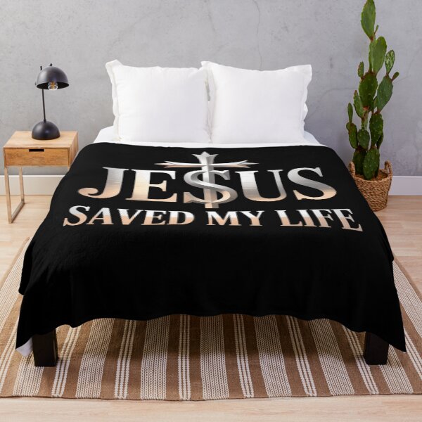 Item preview, Jesus Christ Saved My Life Gift For Women Men  designed and sold by TyraYoung.