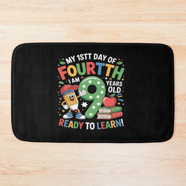 Item preview, First Day Of 4th Grade 9 Years Old Ready To Learn Dabbing designed and sold by tabdejinti.