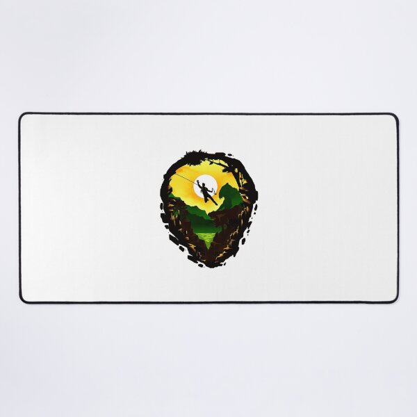 Item preview, Uncharted Jungle Hunter Silhouette Scene designed and sold by Tobytuart.